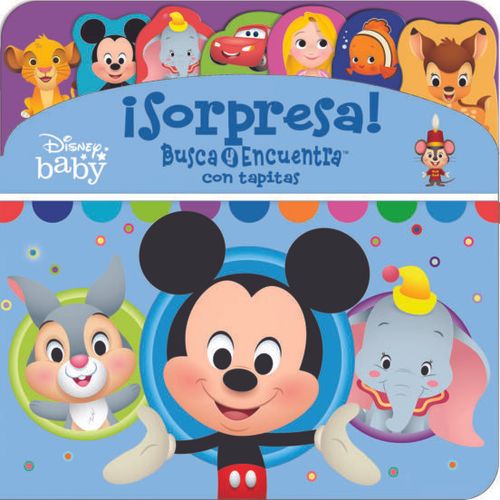 SORPRESA BUSCA Y ENCUENTRA CON TAPITAS DISNEY BAB