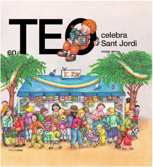 En Teo celebra Sant Jordi