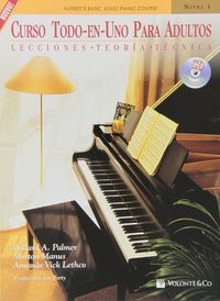 CURSO TODO EN 1 ADULTOS 1CD PIANO