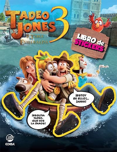 TADEO JONES LIBRO DE STICKERS