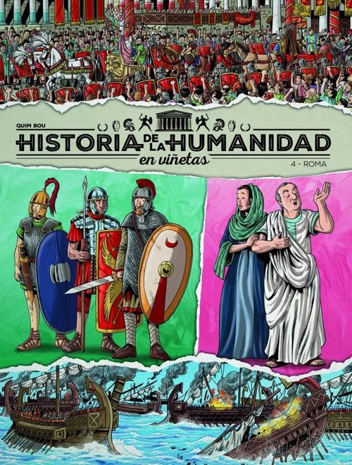 HISTORIA HUMANIDAD VINETAS 4 ROMA