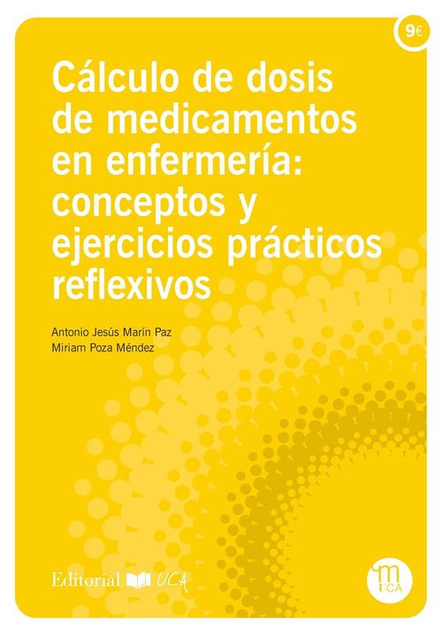 CALCULO DE DOSIS DE MEDICAMENTOS EN ENFERMERIA CONCEPTOS Y
