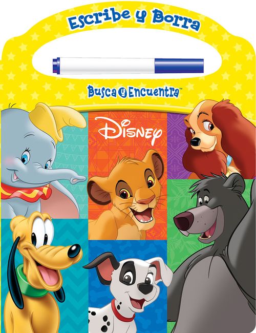 ESCRIBE Y BORRA DISNEY CLASICOS WELF
