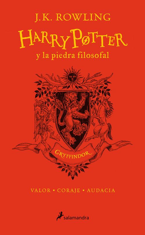 Harry Potter y la piedra filosofal edicion Gryffindor del 20º aniversario Harry Potter 1
