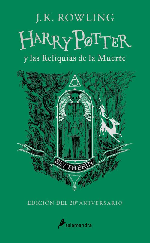 HARRY POTTER Y LAS RELIQUIAS DE LA MUERTE EDICION SLYTHERIN DEL 20º ANIVERSARIO