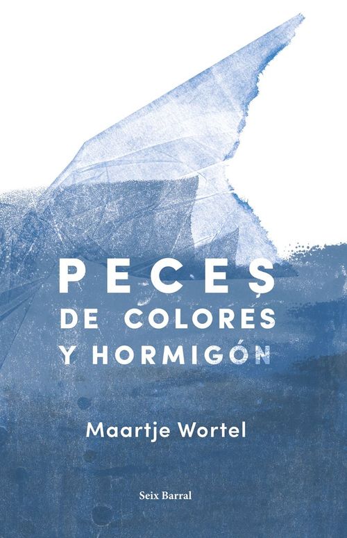 Peces de colores y hormigon
