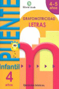 PUENTE INFANTIL 4-5ANOS LETRAS GRAFOMOTRICIDAD 2012