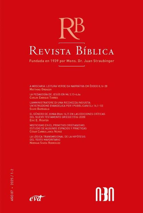 Revista Bíblica 202512 Año 87