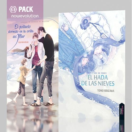 PACK EL HADA DE LAS NIEVES  EL POLLUELO DORMIDO EN LA ORILLA DEL MAR