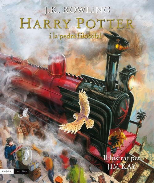 Harry Potter i la pedra filosofal edicio illustrada