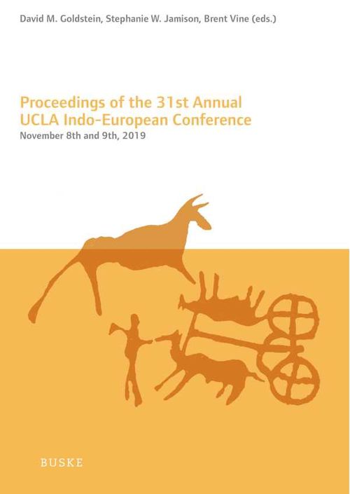 Proceedings of the 31st Annual UCLA IndoEuropean Conference