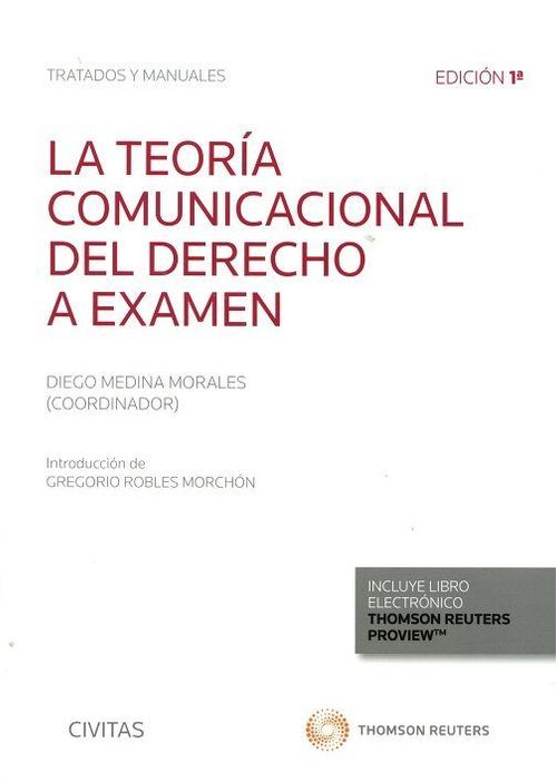 La Teoria Comunicacional del Derecho a examen Papel  e-book