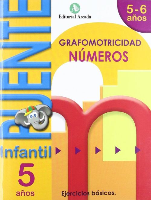 PUENTE INFANTIL 5-6ANOS NUMEROS GRAFOMOTRICIDAD 2012
