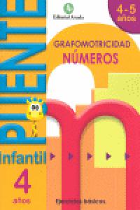 PUENTE INFANTIL 4-5ANOS NUMEROS GRAFOMOTRICIDAD 2012