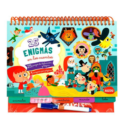 Busca y encuentra 25 enigmas en los cuentos
