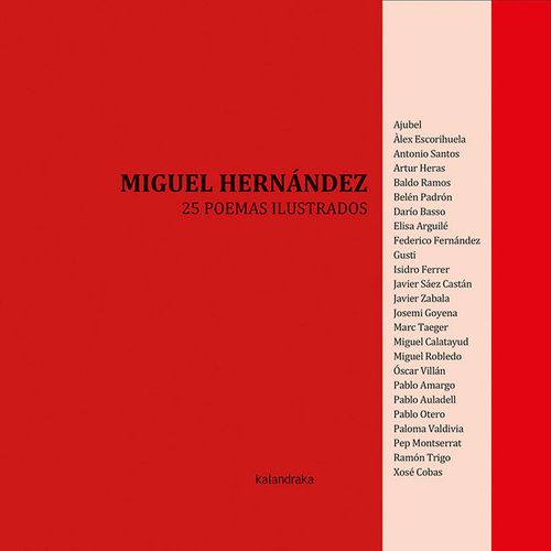 Miguel Hernandez 25 poemas ilustrados