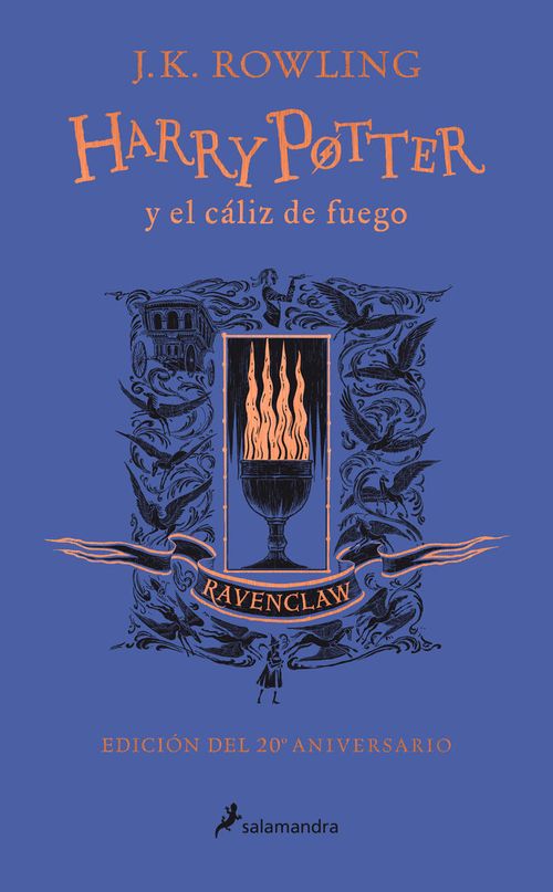 HARRY POTTER Y EL CALIZ DE FUEGO EDICION RAVENCLAW DEL 20º ANIVERSARIO