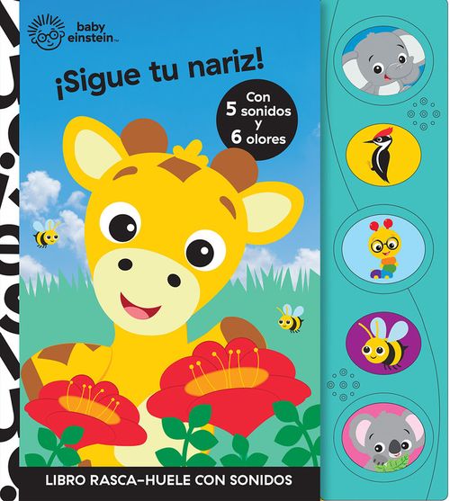 SIGUE TU NARIZ LIBRO RASCA Y HUELE CON SONIDOS BA