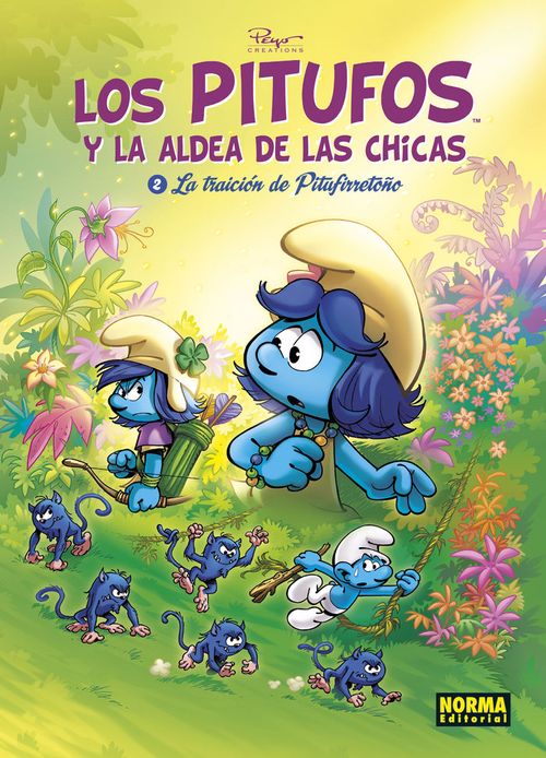 Los Pitufos y la aldea de las chicas 2 La traicion de pitufirretono