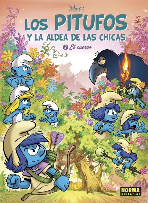 LOS PITUFOS Y LA ALDEA DE LAS CHICAS 3 EL CUERVO