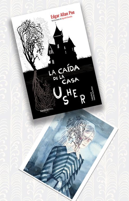 PACK LA CAIDA DE LA CASA USHER CON ILUSTRACION