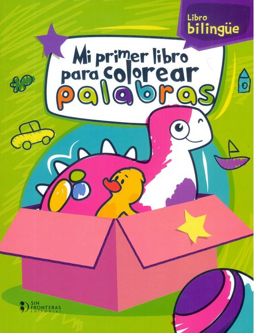 Mi primer libro para colorear palabras