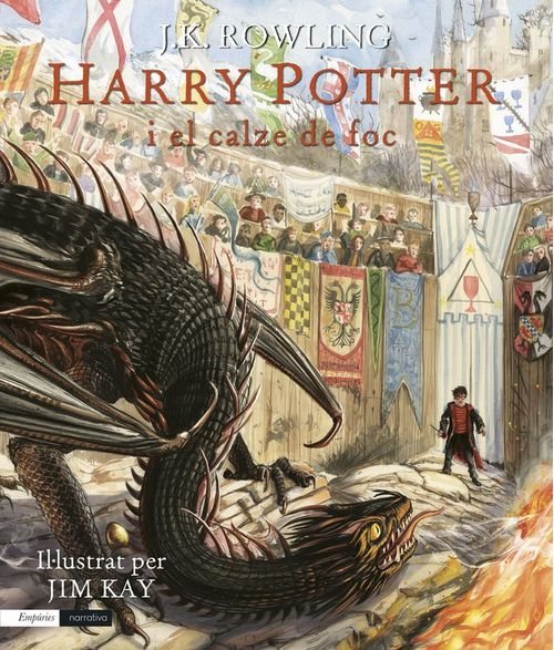 Harry Potter i el calze de foc edicio illustrada