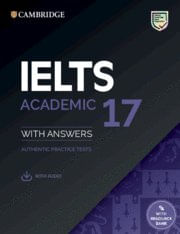 IELTS 17 ACADEMIC STUDENTS BOOK WITH ANSWERS WITH AUDIO WITH RESOURCE BANK