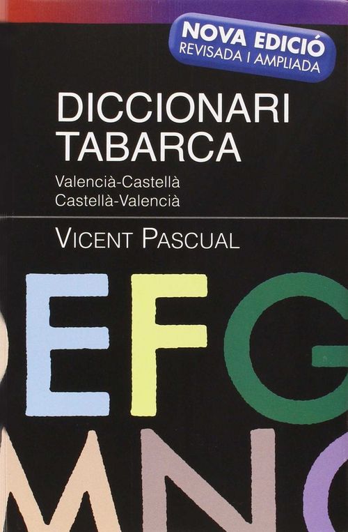 DICCIONARI TABARCA 2012