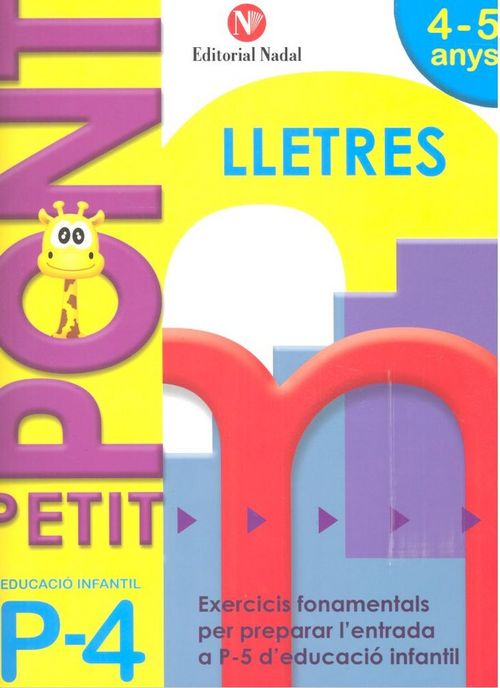 PETIT PONT P4 LLENGUA EDUCACIO INFANTIL