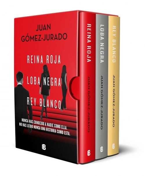 TRILOGIA REINA ROJA EDICION PACK CON REINA ROJALOBA NEGRAREY BLANCO