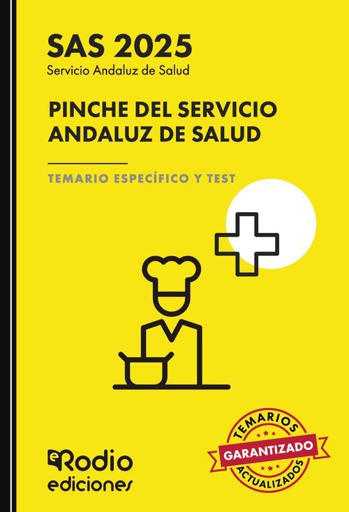 Pinche del Servicio Andaluz de Salud Temario Espec237fico y Test SAS 2025