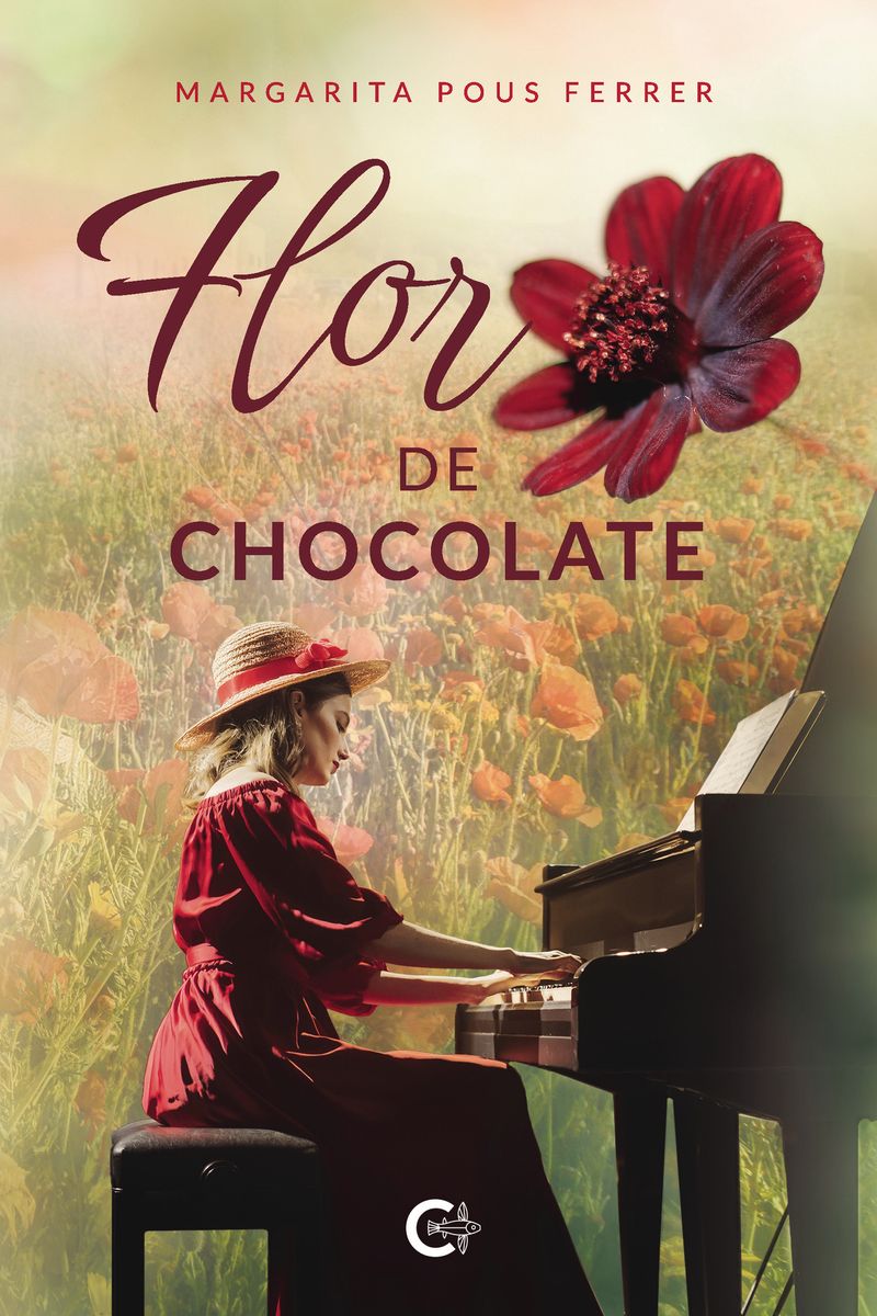 Flor de chocolate