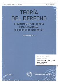 Teoria del derecho Volumen II Papel  e-book