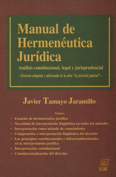 Manual de Hermenéutica Jurídica