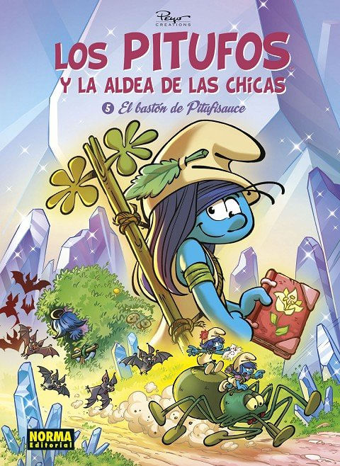 PITUFOS Y LA ALDEA DE LAS CHICAS 5 EL BASTON DE PITUFISAUCE