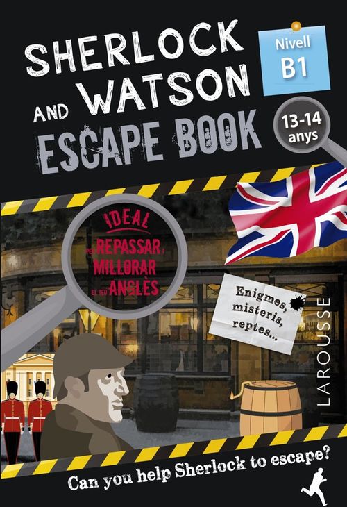 SHERLOCK  WATSON ESCAPE BOOK PER REPASSAR ANGLES 13-14 ANYS