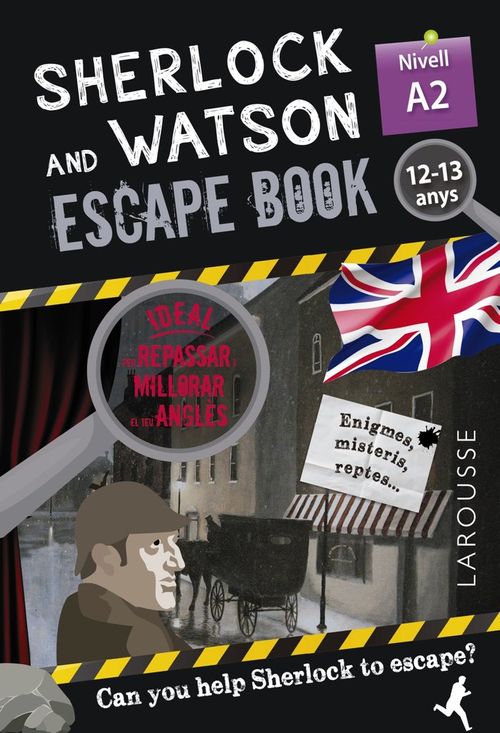 SHERLOCK  WATSON ESCAPE BOOK PER REPASSAR ANGLES 12-13 ANYS