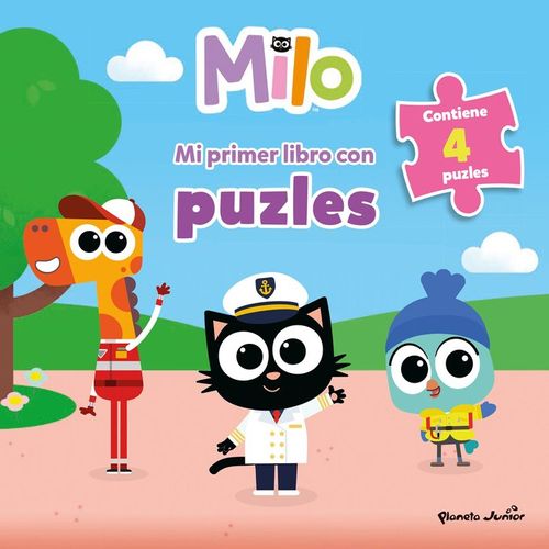 MILO MI PRIMER LIBRO CON PUZZLES