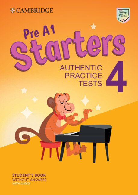 PRE A1 STARTERS 4 STUDENTS BOOK WITHOUT ANSWERS WITH AUDIO