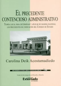 El precedente contencioso administrativo.