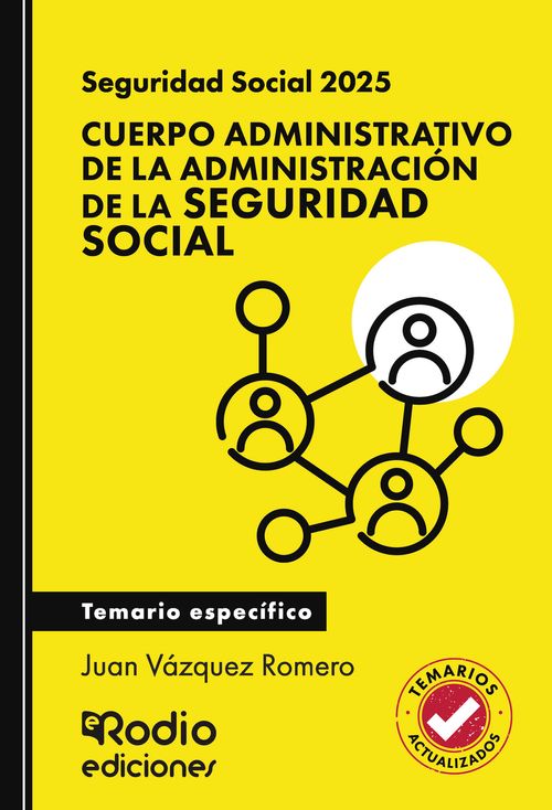 Seguridad Social 2025 Cuerpo Administrativo de la Administraci243n de la Seguridad Social Temario es
