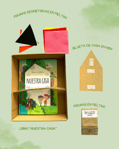Caja literaria Nuestra casa
