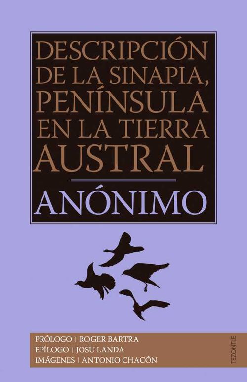 Descripción de la Sinapia península en la tierra austral