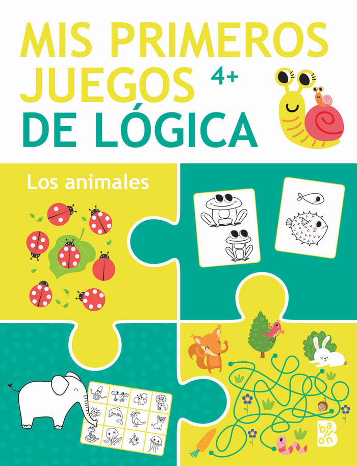 MIS PRIMEROS JUEGOS DE LOGICA 4 LOS ANIMALES