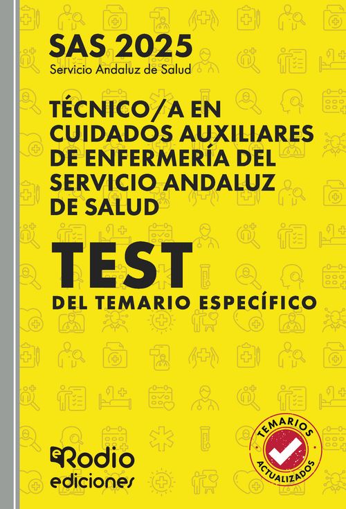 T233cnicoa en Cuidados Auxiliares de Enfermer237a del Servicio Andaluz de Salud  SAS 2025 Test del T
