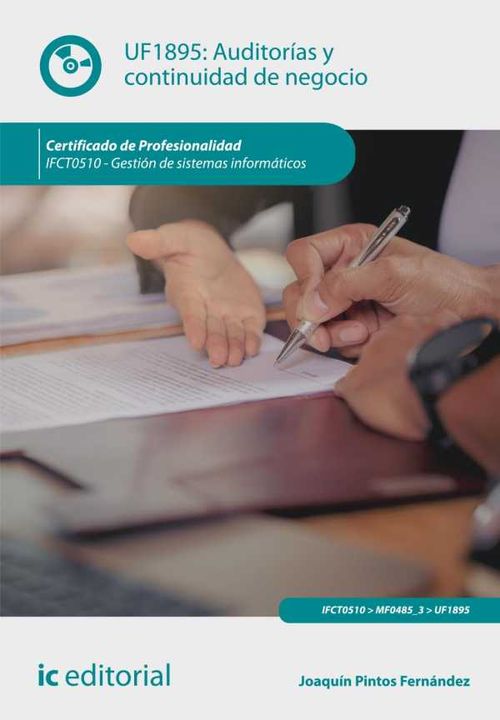 Auditorías y continuidad de negocio IFCT0510