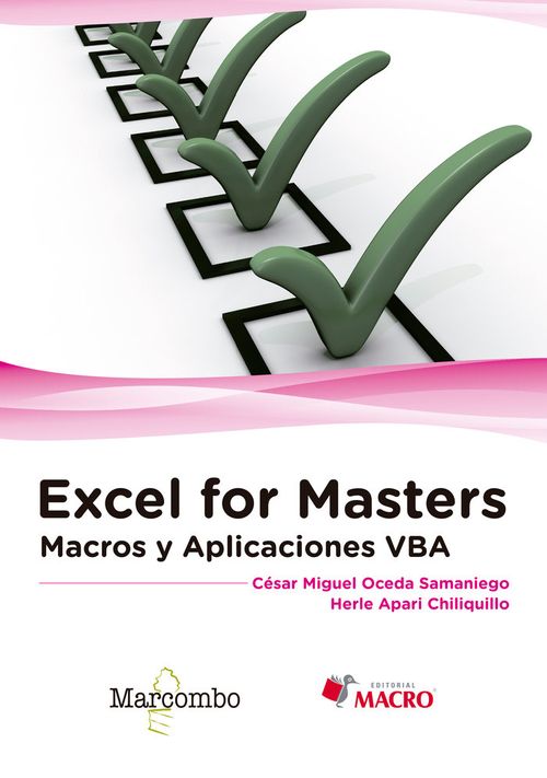 Excel for Masters  Macros y Aplicaciones VBA