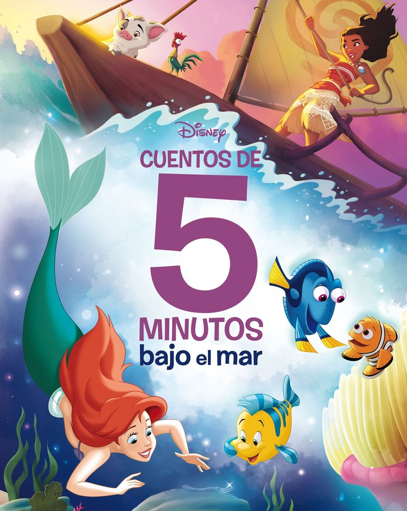 Disney Cuentos de 5 minutos Bajo el mar