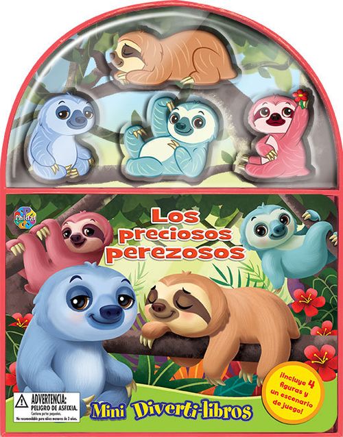 LOS PRECIOSOS PEREZOSOS MINI DIVERTI-LIBROS